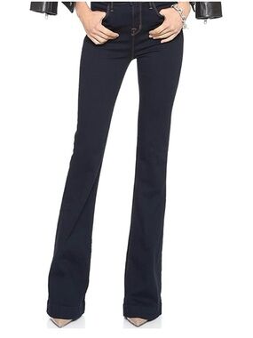 J Brand Dark Wash Flare Wide-Leg Jeans Size 31
